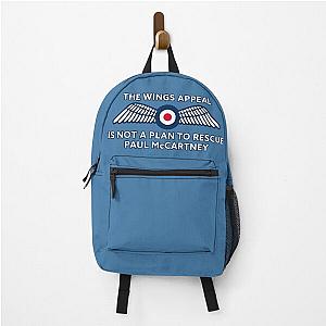 Wings Appeal Paul McCartney Joke Backpack
