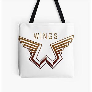 Paul McCartney Wings All Over Print Tote Bag