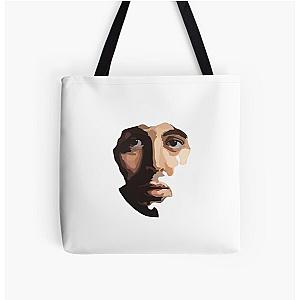 Paul McCartney Digital Portrait Tote Bag