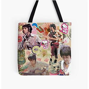 Pink Paul McCartney Tote Bag