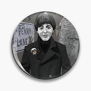 Paul McCartney Artwork Pin
