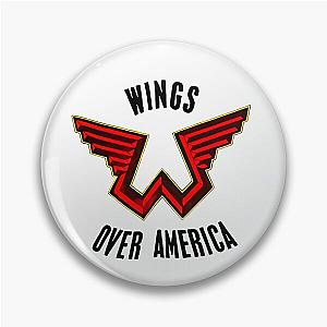 Vintage 1976 Paul McCartney Wings Tour Band Rock Pin