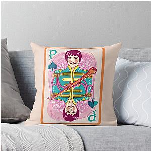 The Beatles Paul McCartney Throw Pillow