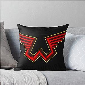 Vintage 1976 Paul McCartney Wings Tour Rock Throw Pillow