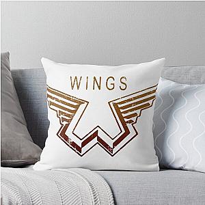 Paul McCartney Wings Throw Pillow