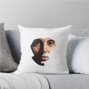 Paul McCartney Digital Portrait Throw Pillow