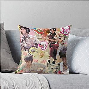 Pink Paul McCartney Throw Pillow