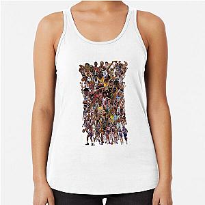 Basketball Hall of Fame Legend Kobe Carmelo Lebron Shaquille O'Neal Ray Allen Paul Pierce Iverson Jason Kidd Racerback Tank Top