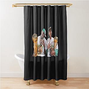 Kevin Garnett Paul Pierce Shower Curtain