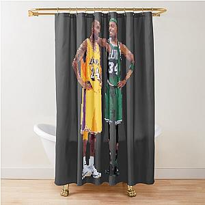 Kobe and Paul Pierce Shower Curtain