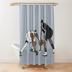 Joe Johnson Crossover Paul Pierce Shower Curtain