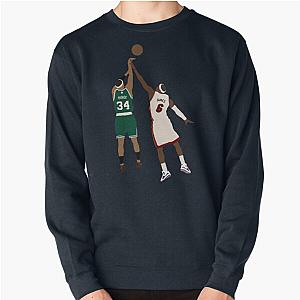 Paul Pierce Clutch Shot Over LeBron Sweatshirt