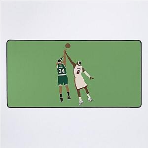 Paul Pierce Clutch Shot Over LeBron Desk Mat
