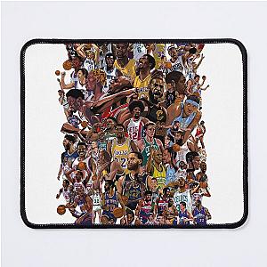 Basketball Hall of Fame Legend Kobe Carmelo Lebron Shaquille Ray Allen Paul Pierce Iverson Jason Kidd Mouse Pad