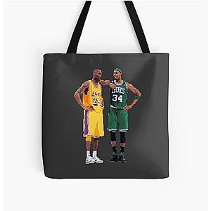 Kobe and Paul Pierce All Over Print Tote Bag