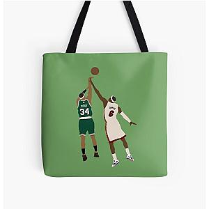Paul Pierce Clutch Shot Over LeBron Tote Bag