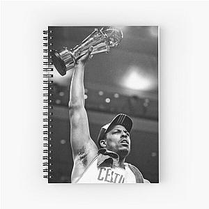 Paul Pierce Black and White Spiral Notebook