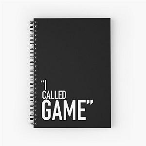 I Called Game Paul Pierce Spiral Notebook