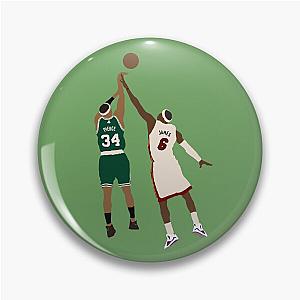 Paul Pierce Clutch Shot over LeBron James Foto