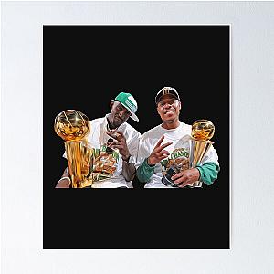 Kevin Garnett and Paul Pierce Poster