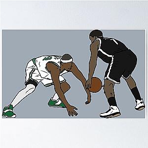 Joe Johnson Crossover Paul Pierce Poster