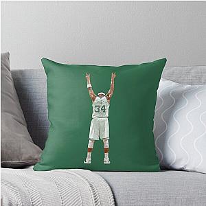 Paul Pierce Low Poly Throw Pillow