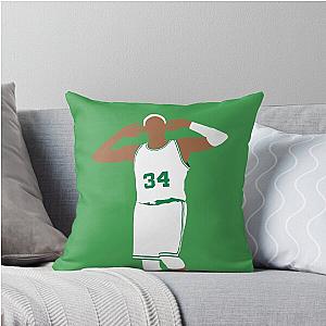 Paul Pierce Embracing the Crowd Throw Pillow
