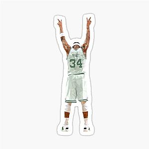 Paul Pierce Celebration Low Poly sticker