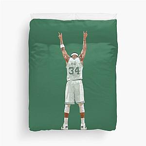 Paul Pierce Low Poly Duvet Cover