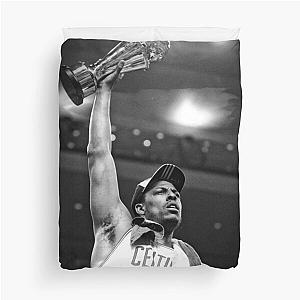 Paul Pierce - NBA MVP - Black White Duvet Cover