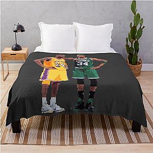 Kobe and Paul Pierce Throw Blanket