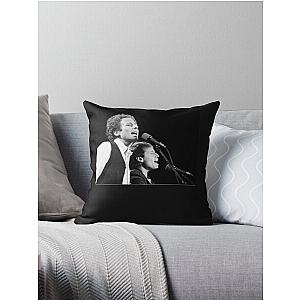 Garfunkel  Paul Simon Concert Throw Pillow