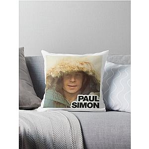 Paul Simon 1972 Throw Pillow