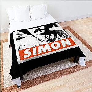 Mens Funny Paul Simon Gift For Music Fans Comforter