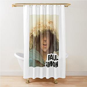 Paul Simon 1972 Shower Curtain