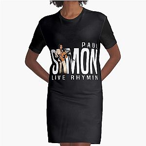 Gift For Fans Paul Simon Cute Graphic Gifts Graphic T-Shirt Dress