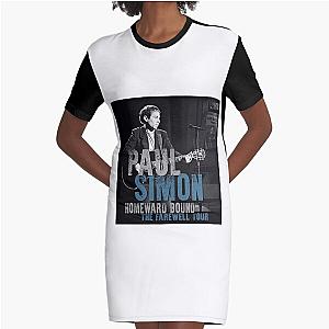 Music Vintage Retro Paul Simon Farewell Tour Music Band Love You Fans Graphic T-Shirt Dress