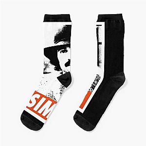 Mens Funny Paul Simon Gift For Music Fans Socks