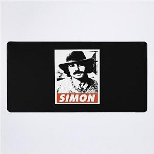 Mens Funny Paul Simon Gift For Music Fans Desk Mat