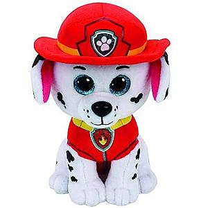 15cm White Marshall Paw Patrol Cartoon Dog Plush