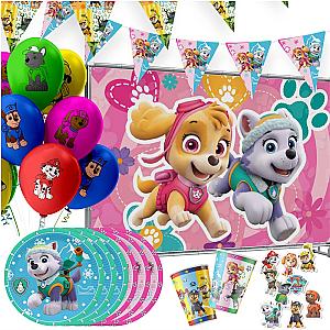 Paw Patrol Dogs Happy Birthday Decoration