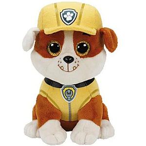 15cm Brown Rubble Paw Patrol Cartoon Dog Plush