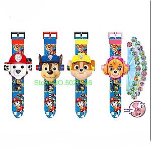 Paw Patrol Dogs Cartoon Characters Watch