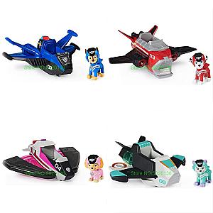 Paw Patrol Jet Rescue Transforming Vehicle and Dog Toys
