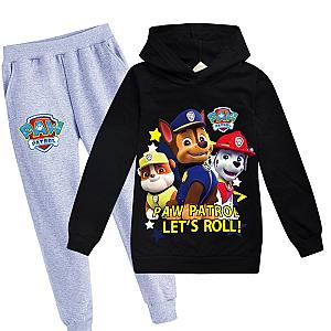 Paw Patrol Let's Roll Cartoon Children's Clothing Sweatshirts Jogging Pant