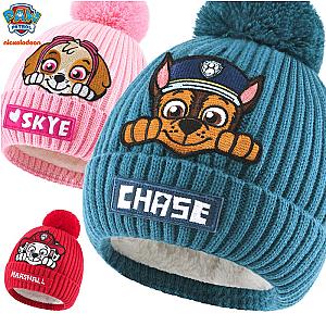 Paw Patrol Chase Skye Marshall Knitted Hat