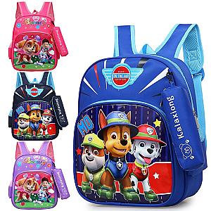 Paw Patrol Cartoon Dogs Face Skye Everest Marshall Chase Children Backpack