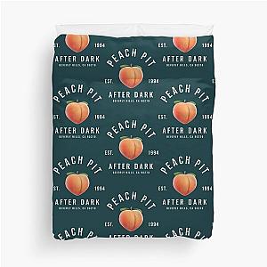 Peach Pit After Dark Logo  Duvet Cover