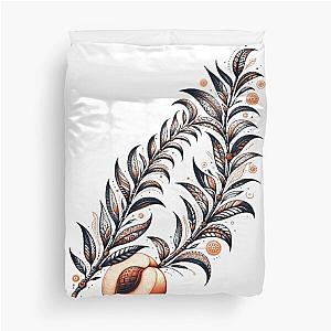 Peach Pit Branch Duvet Cover