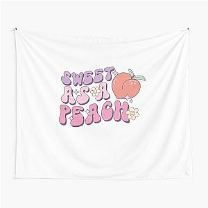 Sweet and Sassy: Discover the Juicy Delight of the Peach Pit Collection Tapestry